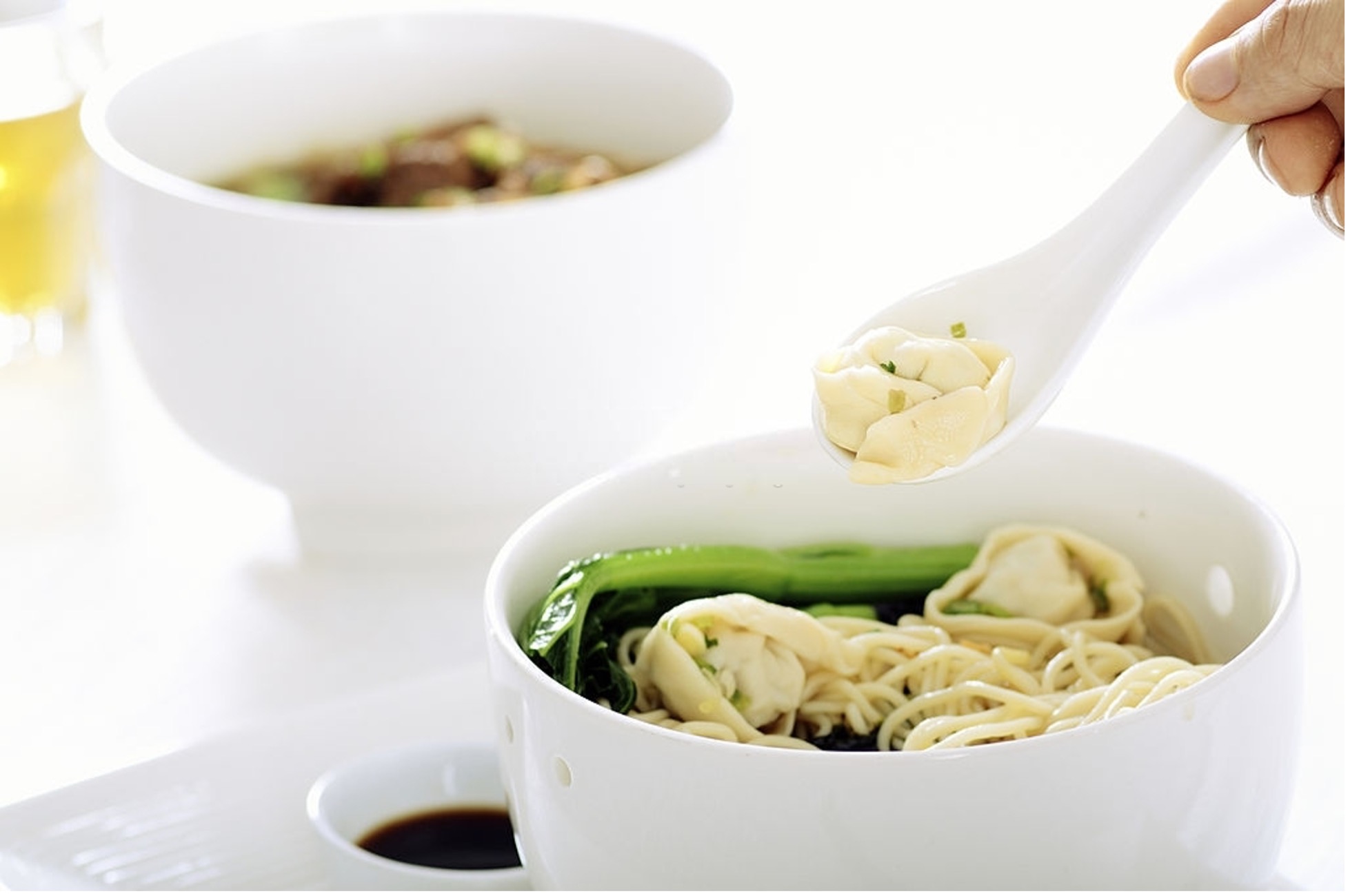 Shrimp Wonton Noodle Soup