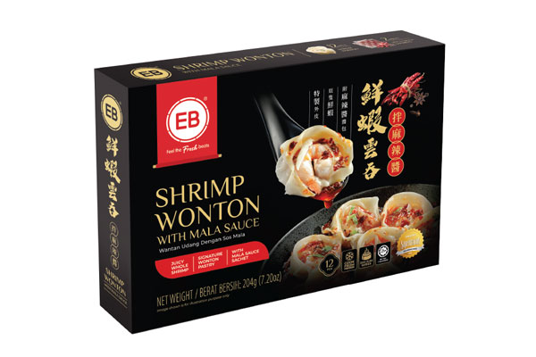Shrimp Wonton with Mala Sauce 204gm