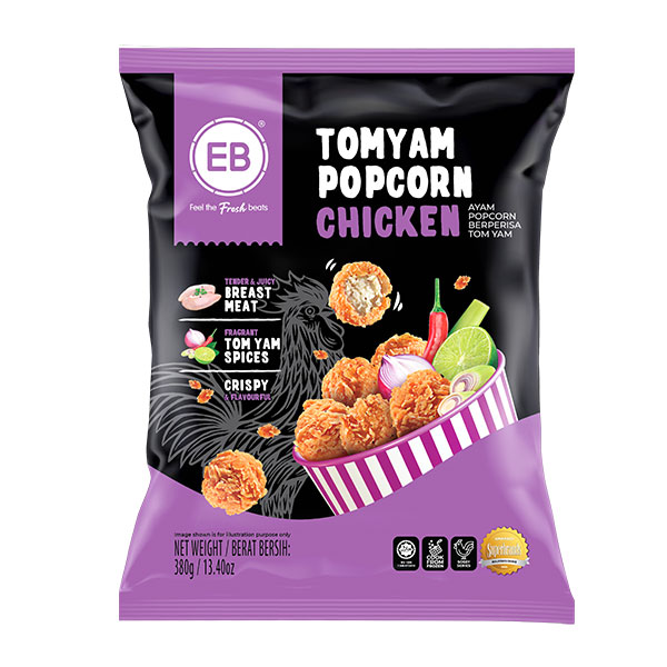 Tom Yam Chicken Popcorn