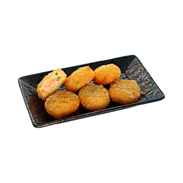 Mini Squid Prawn Cake