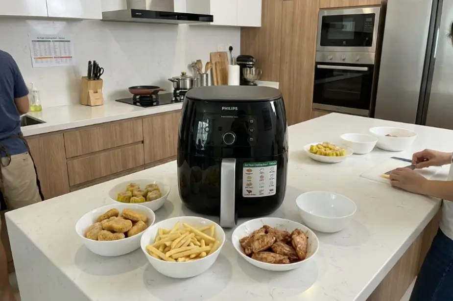 air fryer cooking time and temparature chart
